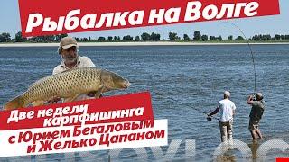 Две недели рыбалки на Волге с Ю. Бегаловым и Ж. Цапаном