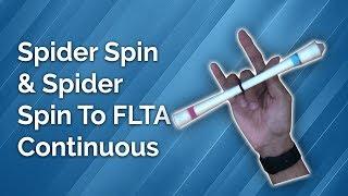 Spider Spin & Spider Spin To FLTA Cont - Pen Spinning Tutorial