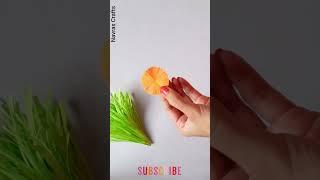 Mini Plant | Paper Craft Ideas | How to Make Paper Flower | Navras Crafts #shorts