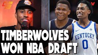 Jeff Teague says Timberwolves WON NBA draft, Rob Dillingham joins Anthony Edwards | Club 520