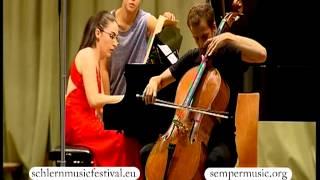 2012 Schlern Music Festival -- B. Truchi, S. Barseghyan -- Tchaikovsky: Rococo Variations (fragm.)