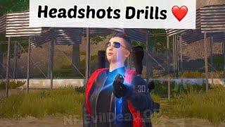 Headshots Drills | notYOURBADBOI | PUBG Mobile