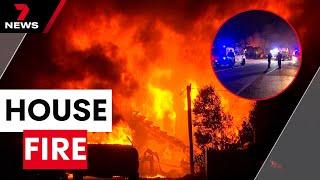 Devastating house fire in Townsville | 7NEWS