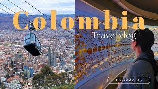 Taking in the view of Bogota | Monserrate Hill Cable Car  | Gold Museum | Colombia