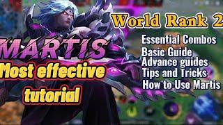 Tips and Tricks when using Martis