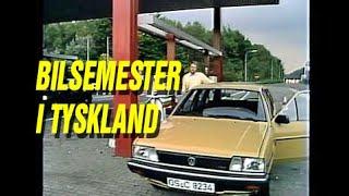 Bilsemester 1983 i Tyskland, TrafikMagasinet, BilTV med Perstad