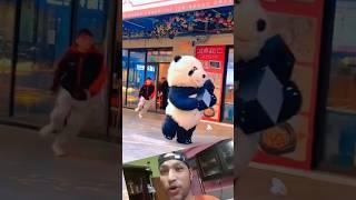 Cute panda and dispenser   #trending #youtubeshorts #funny #shorts #viralvideo #shortvideo #comedy