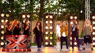 Group 7 perform All About That Bass | Boot Camp | The X Factor UK 2015