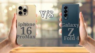 Apple iphone 15 Pro Max Vs Samsung Galaxy Zfold 45g full comparison video