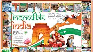 Incredible India A Heritage - अतुल्य भारत - एक विरासत