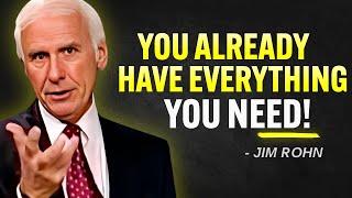 𝐋𝐞𝐚𝐫𝐧 𝐭𝐨 𝐁𝐞 𝐇𝐚𝐩𝐩𝐲 𝐖𝐢𝐭𝐡 𝐖𝐡𝐚𝐭 𝐘𝐨𝐮 𝐇𝐚𝐯𝐞 | Jim Rohn Motivation