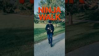 No gimbal? No problem! Learn the Ninja Walk (no, we didn’t name it)