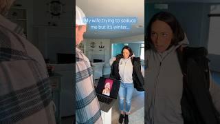 She’s a bit extreme  #couple #couplegoals #husbandwife #comedy #wife #husband #relationship