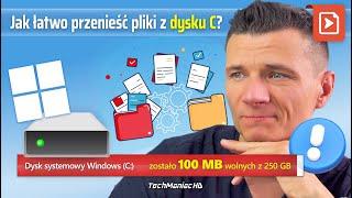 Jak przenieść folder pobrane, dokumenty, wideo, obrazy, muzyka i pulpit na inny dysk? To PROSTE