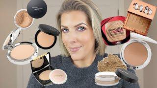 ALL About Powder Foundations | Ranking My Top 15 | Time Stamps | Review and Demo