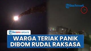 Serangan Ganda Hizbullah Pakai Drone dan Rudal Raksasa Hantam Pangkalan Israel, Warga Teriak Panik