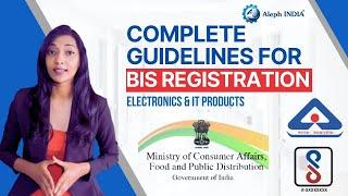 BIS Registration Complete Guidelines for Electronics and IT Products | CRS Scheme Procedure