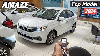 Honda Amaze VX Top Model 2024 ️| Honda कि बेहतरी Sedan !! Amaze Top Model Review |