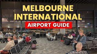 Melbourne Airport Guide | Walk through the international Terminal | Tullamarine Airport Review