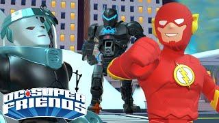 Batman Robot Can Beat The Freeze?!? | Kids Action Show | Super Hero Cartoons | DC Super Friends