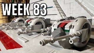 Building The BIGGEST Lego Star Wars UCS Venator Class Star Destroyer MOC Update 83
