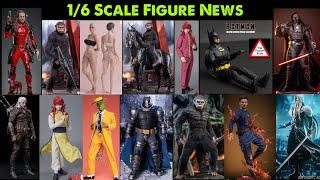 1/6 Scale Figure News SooSoo TDKR Batman, Jazz Inc, Mask, Caesar, Hot Toys Human Torch Darth Malgus