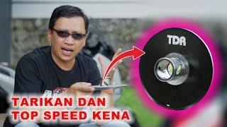 Akselerasi dan Top Speed Kena di Motor Matic Pake Ini