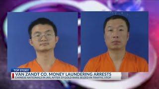 Chinese nationals arrested in East Texas, $250k in gold bars seized after traffic stop