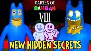 GARTEN OF BANBAN 8 - NEW INFORMATION and TRUTHS about BLUE BANBAN REVEALED by this OFFICIAL SCREEN 