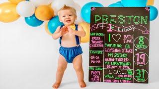 Preston Beyond - From Birth to 1 Year Old!!!