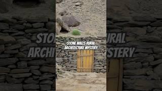 Hidden Village Life Behind Ancient Stone Walls | Rural Architecture Mystery #ancientsettlement