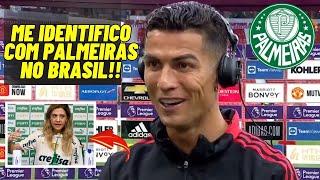 QUASE CAI PARA TRAS! CRISTIANO RONALDO NO PALMEIRAS! LEILA VAI TRAZER O GAJO! NOTICIAS DO PALMEIRAS!