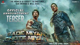 Bade Miyan Chote Miyan Teaser Trailer Update, Akshay Kumar, Tiger Shroff, BMCM Teaser