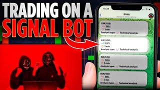 CHECKING  SECRET SIGNAL BOT PROFIT HUNTERS | BINARY OPTIONS SIGNALS | TRADING FOR BEGINNERS