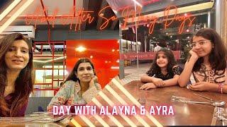 Abid after so many days ️ Day With Alayna & Ayra  ️ Gift From Blissful Adornments ️ Vlog 508