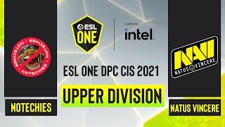 Dota2 - No Techies vs. Natus Vincere - Game 1 - ESL One DPC CIS - Upper Division