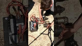 Bench Testing an old Starter