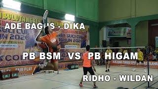 ADE BAGUS - DIKA (PB BSM) / RIDHO - WILDAN (PB HIGAM)