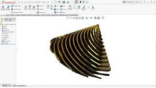 3D Modeling with Helix command in SolidWorks