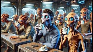 Alien Classroom Discovers Deathworlders Run On Liquid Rocket Fuel (Coffee) | HFY | SCI FI Short