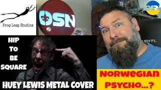 OLDSKULENERD REACTS | Hip to Be Square metal cover by Leo Moracchioli