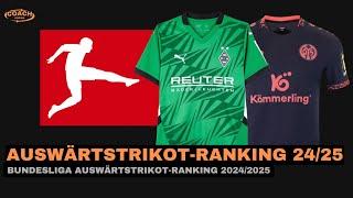 Mein Bundesliga Auswärtstrikot-Ranking 2024/25