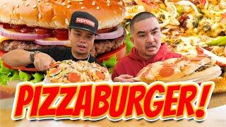 PIZZA NA BURGER PA!! | PIZZA BURGER