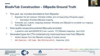 BiodivTab: Semantic Table Annotation Benchmark Construction, Analysis, and New Additions