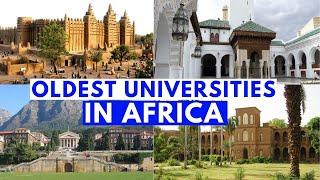 Top 10 Oldest Universities in Africa