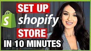 Shopify Tutorial For Beginners 2024: The EASY Way To Set Up Your Store FAST