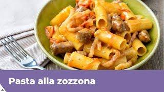 Pasta mit Wurst (Pasta alla zozzona): authentisches italienisches Rezept