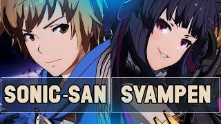 GBVS: Sonic-san (Gran) Vs Svampen (Yuel) | High Level Gameplay.