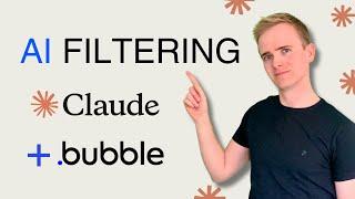 AI Data Filtering with Bubble & Claude