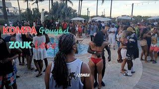 Kompa  Zouk love | MBKF 2022 pool party | Miami Beach ️ Florida USA 